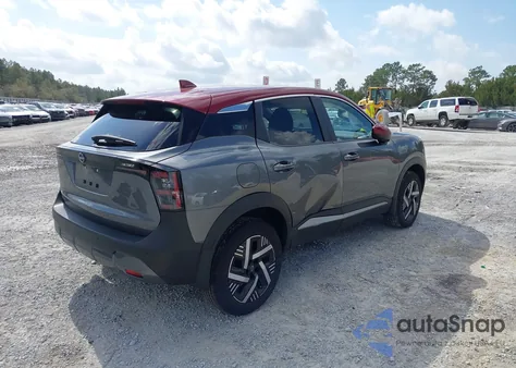 2025 Nissan Kicks Sv Fwd из США, поврежденный, VIN 3N8AP6CA2SL301063